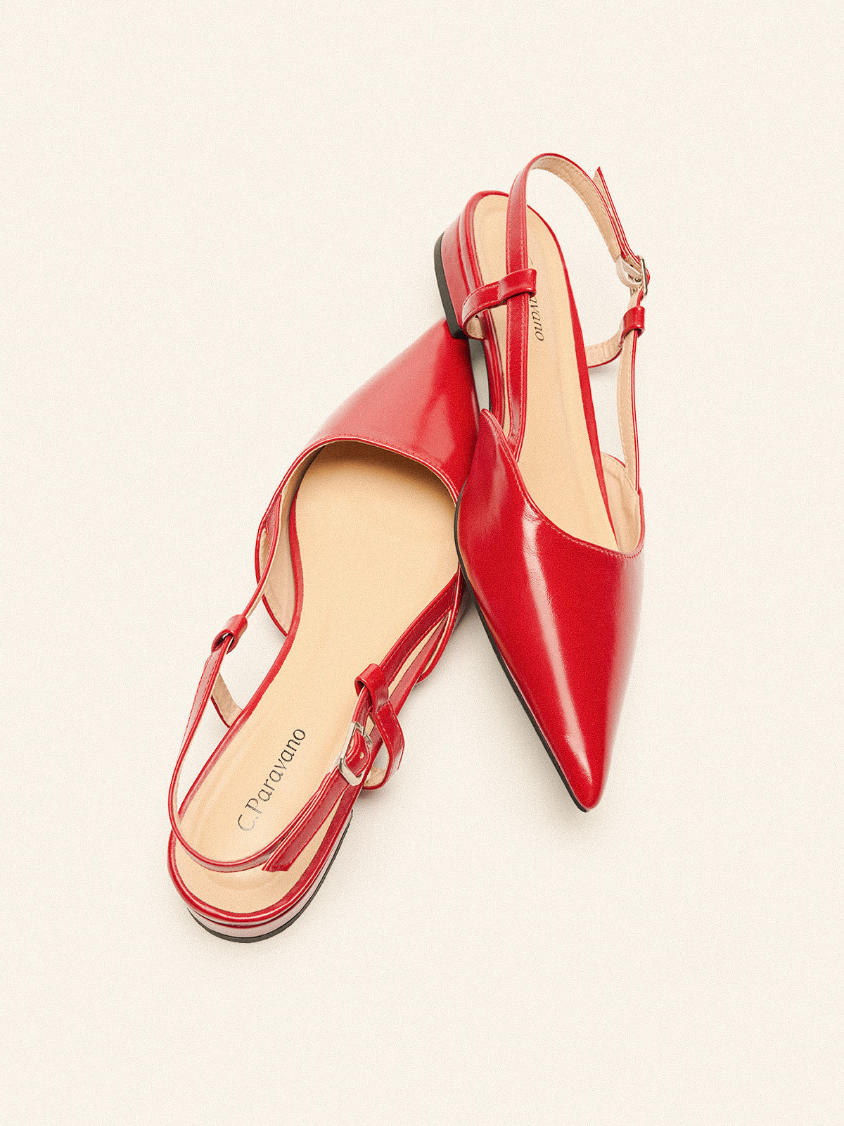 Sleek Slingback Flats (Freya) | C.Paravano | cparavano
