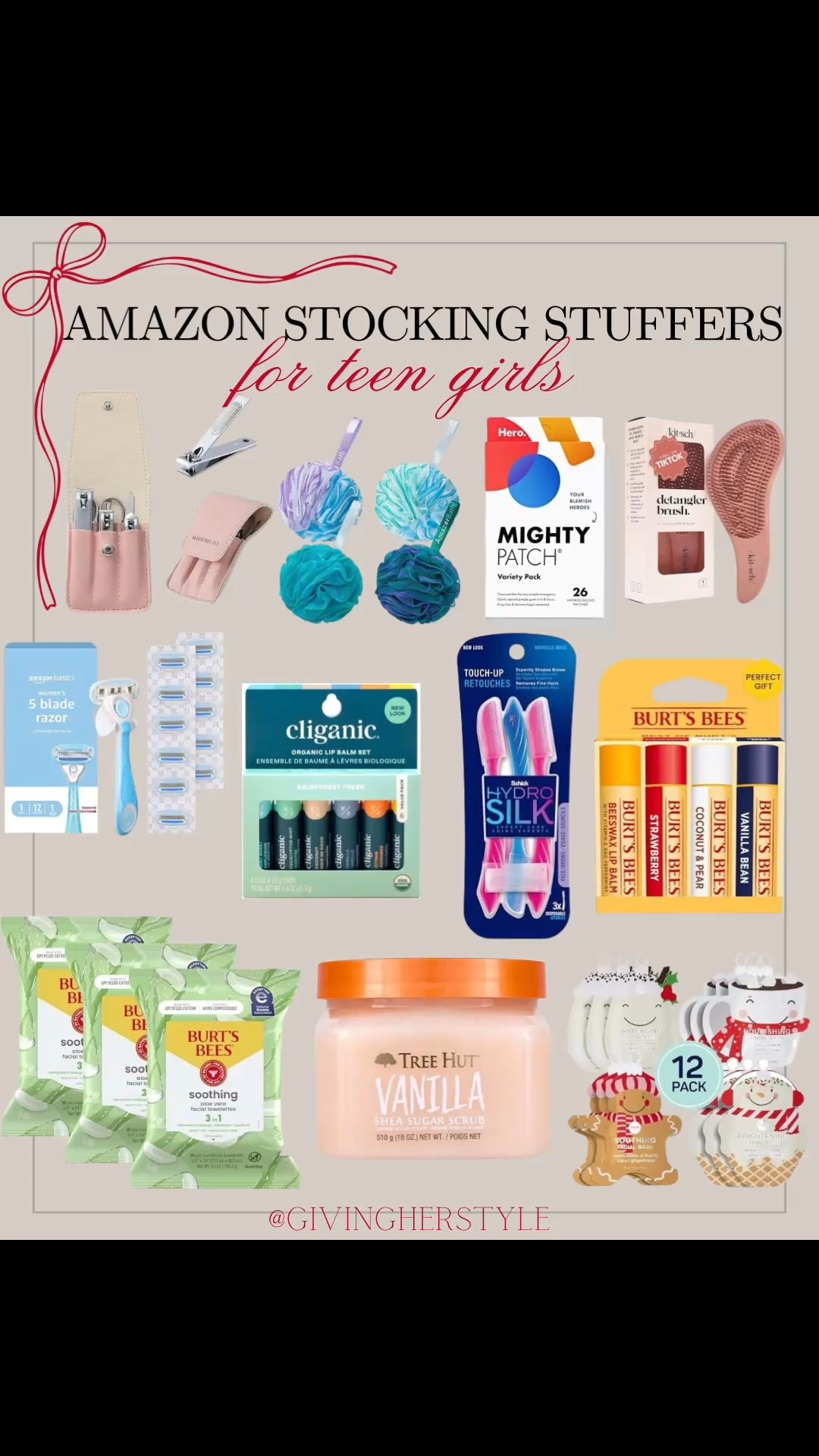 Stocking stuffers for teen girls! 

Stocking stuffers. Stocking stuffer ideas for girls. Stocking stuffers for teenager. Beauty. Skincare, white elephant gifts. Gift ideas under $10. Gift ideas under $20. Gifts for sister. Gift guide for her. Budget friendly gifts. Gifts for mom. Stocking stuffers for college girls 

#LTKHoliday #LTKFindsUnder50 #LTKGiftGuide