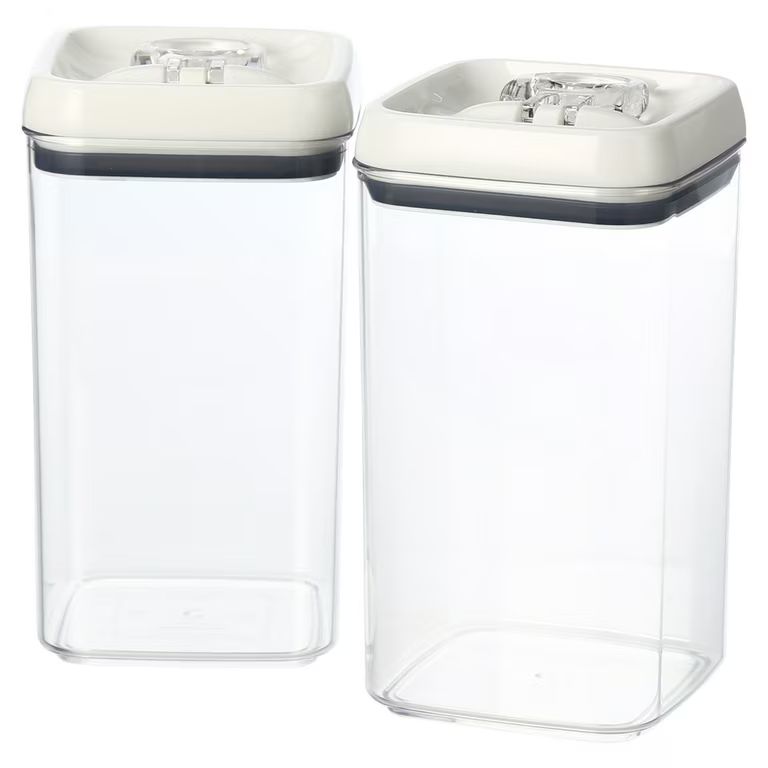 Better Homes & Gardens Flip-Tite® Square Food Storage Container, 10 Cup - Set of 2 | Walmart (US)