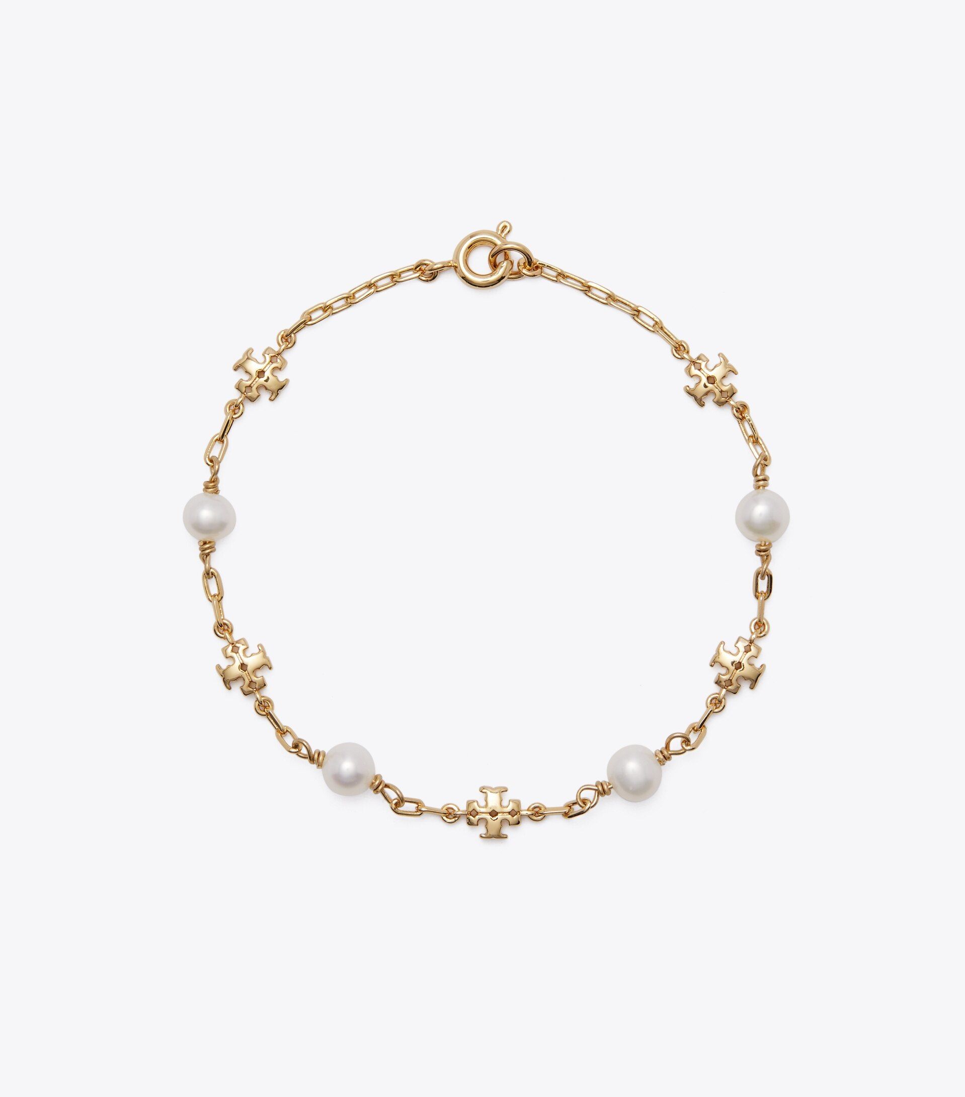 Kira Pearl Chain Bracelet | Tory Burch (US)