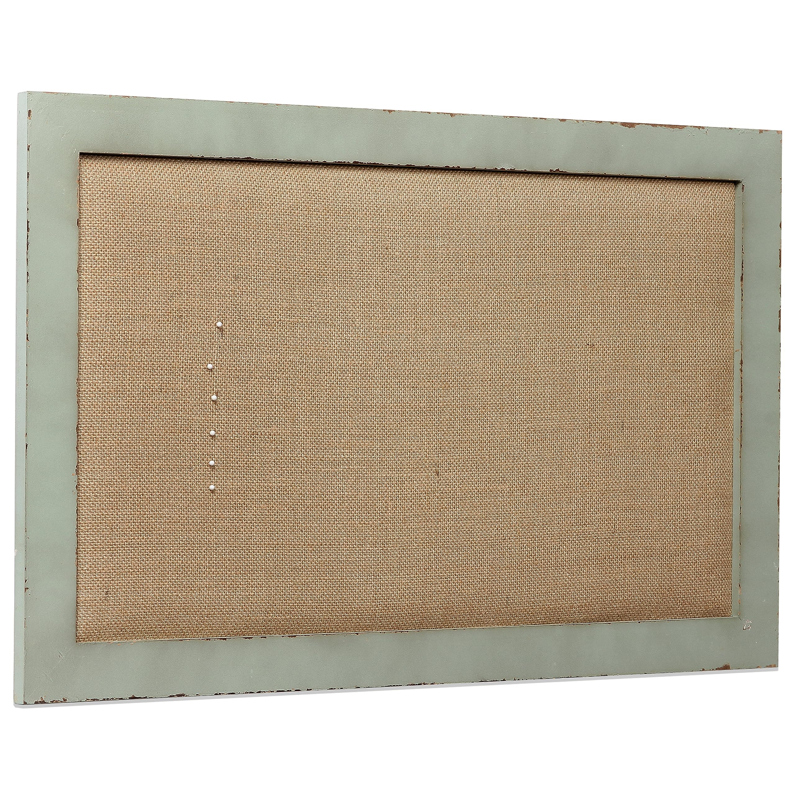 SOFE Linen Bulletin Board 18 X 29 Inches Wood Frame, Fabric Pin Board Corkboards for Wall Decorat... | Amazon (US)
