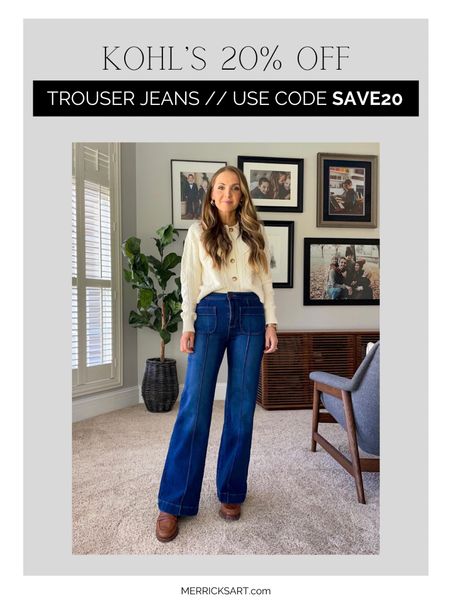 @kohls 20% off with code SAVE20 // some of my favorite trouser jeans 

#LTKSeasonal #LTKFindsUnder50 #LTKSaleAlert