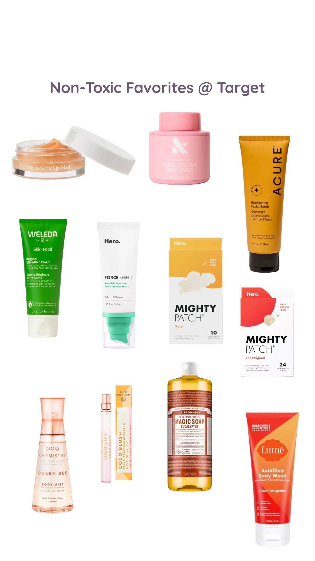 Non-toxic products @ Target that are worth the hype!

#LTKFindsUnder50