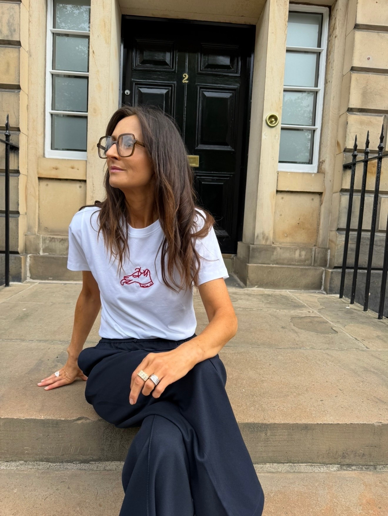 Sized up to a 10 in the t shirt. Take your normal size if want it fitted

#LTKFashionMonth #LTKluxury #LTKsummer