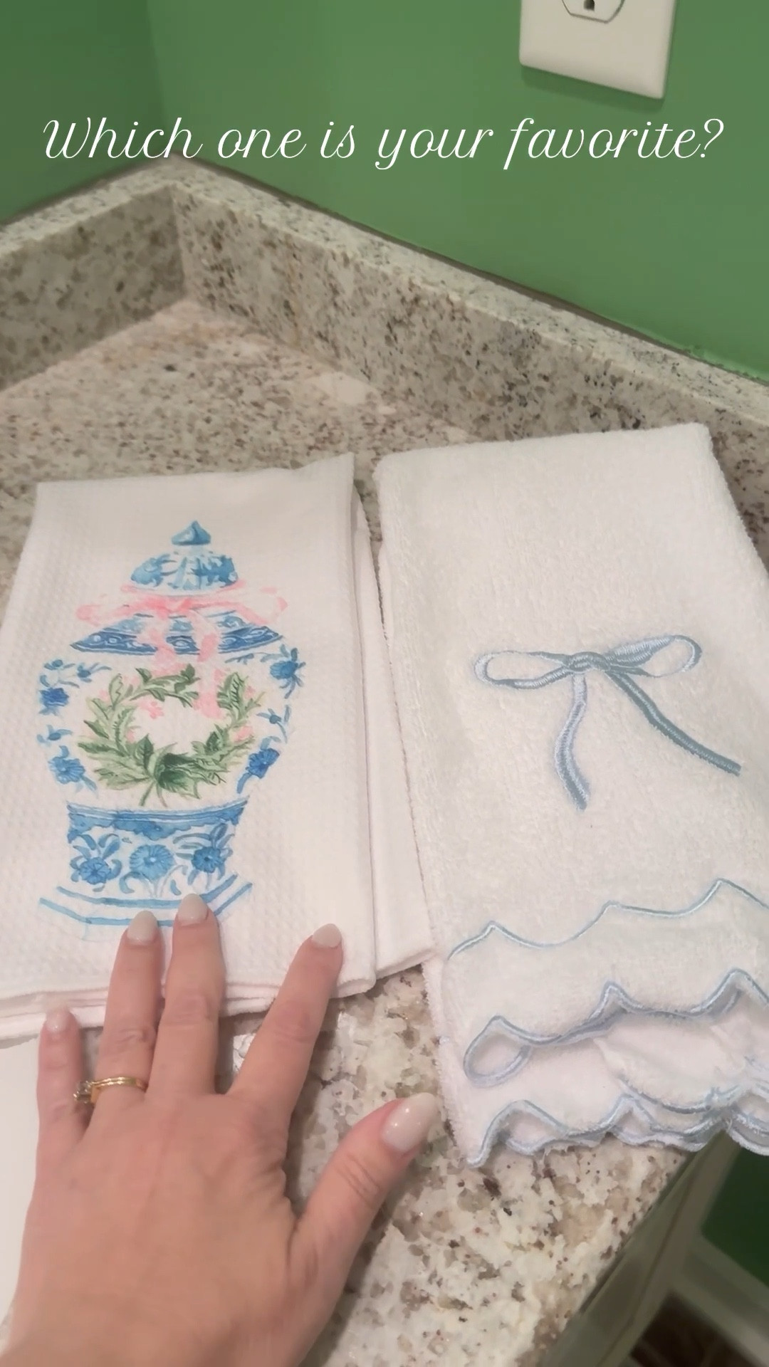 Which hand towels should I use for my primary bathroom refresh? They’re both beautiful, aren’t they? And a great price point! 



#LTKFindsUnder50 #LTKHome #LTKMidsize