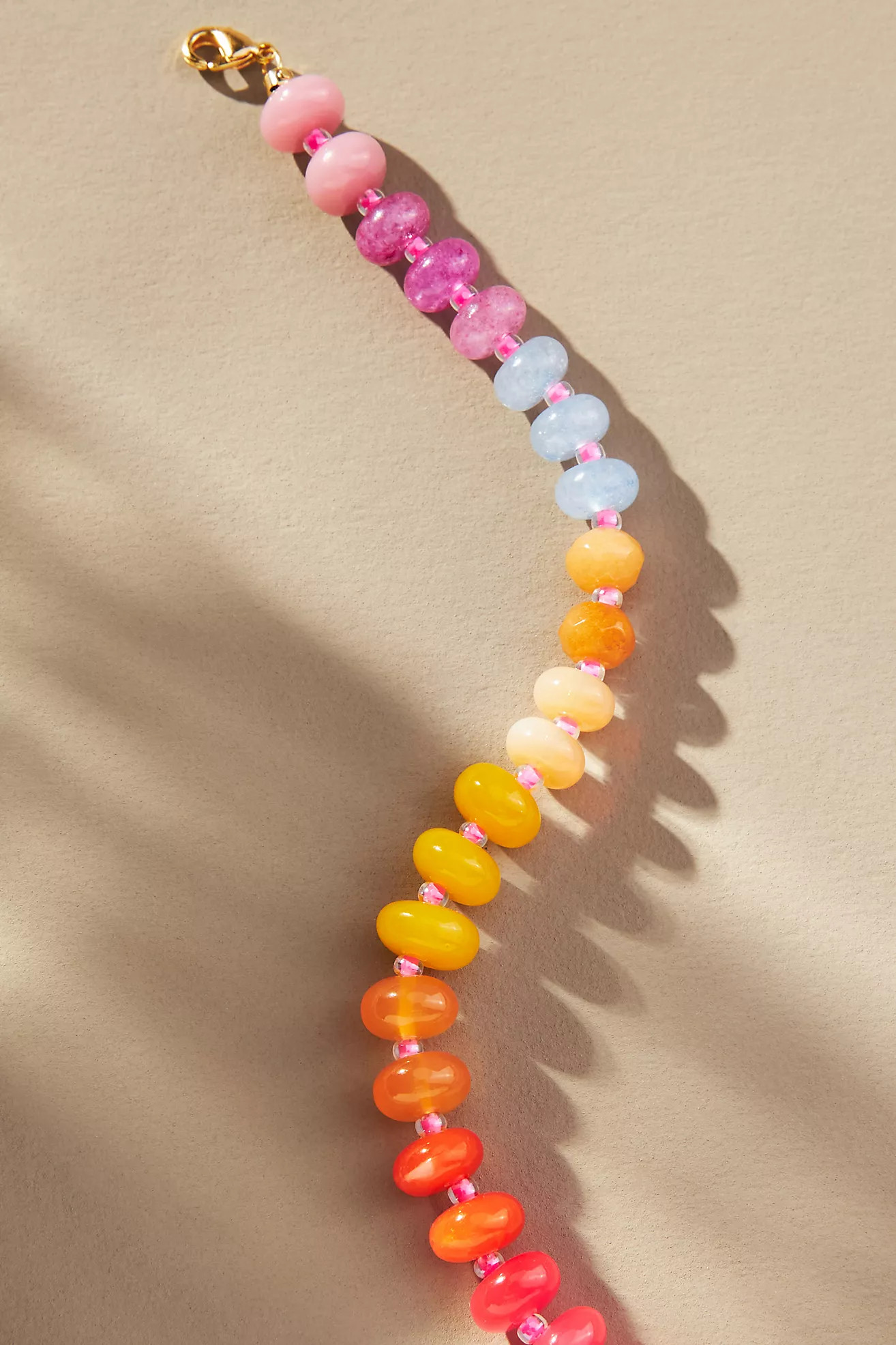 Rainbow Stone Necklace | Anthropologie (US)