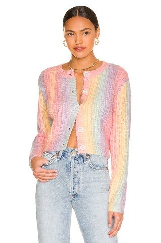 MORE TO COME Raelyn Knit Cardigan in Rainbow from Revolve.com | Revolve Clothing (Global)