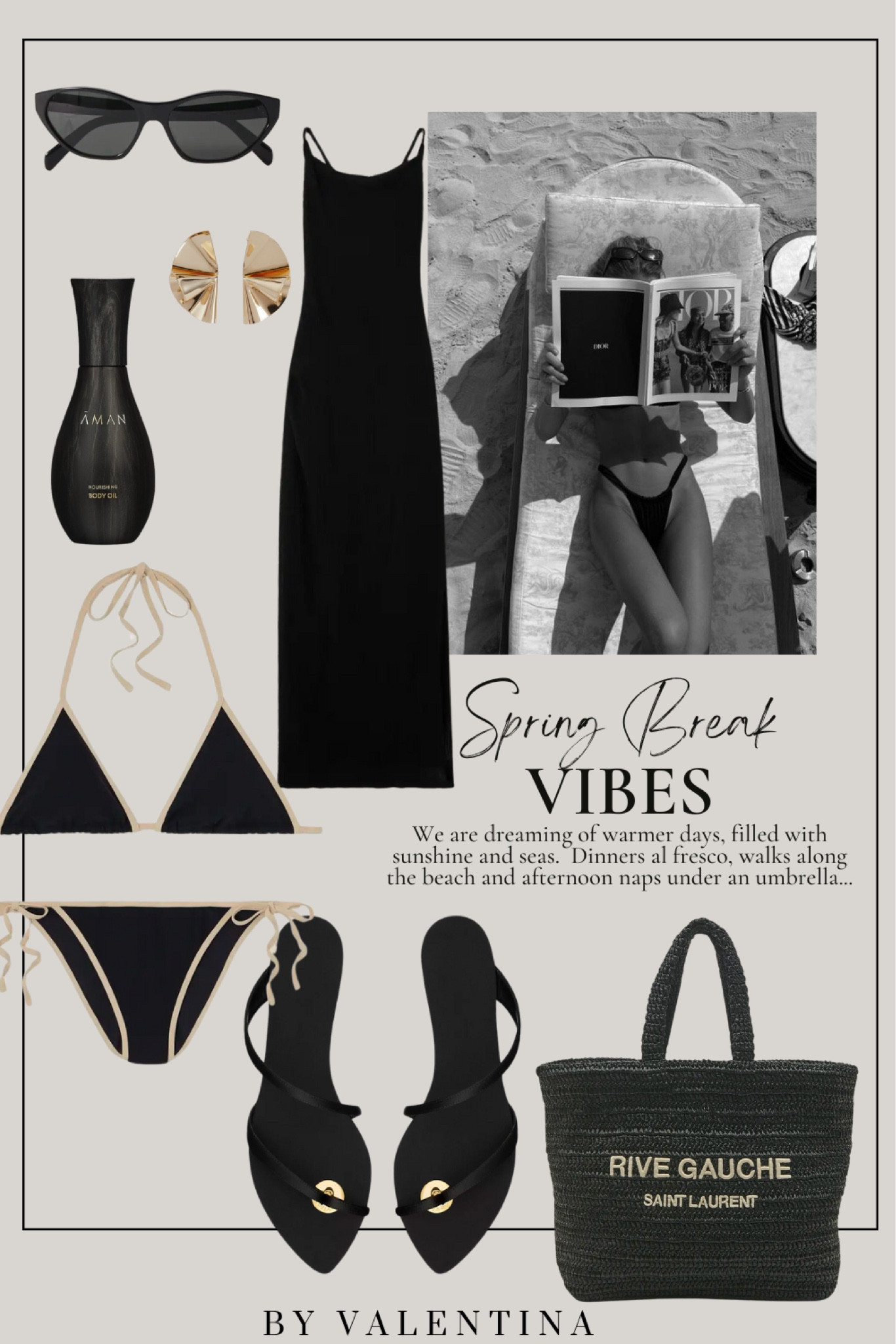 Spring Break Vibes 🖤

#LTKSeasonal #LTKstyletip #LTKswim