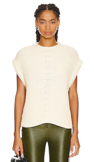 Shane Knit Vest in Light Dove | Revolve Clothing (Global)