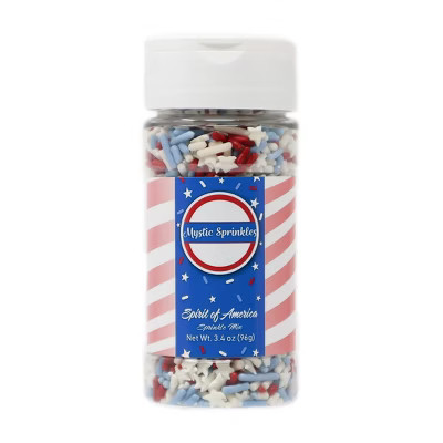 Mystic Sprinkles Spirit of America Sprinkle Mix 3.4oz | Target