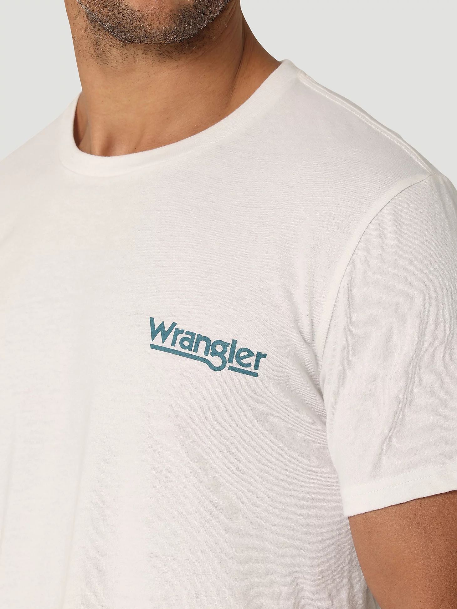 Wrangler® Original Denim Co T-Shirt in Marshmallow Heather | Wrangler