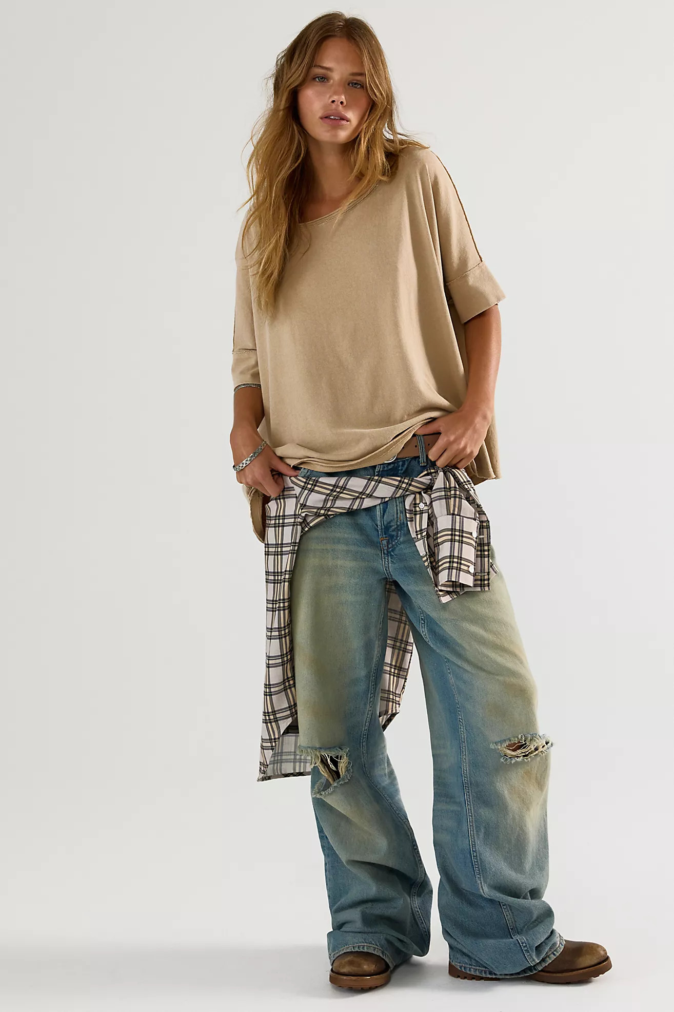 We The Free Tennessee Low-Rise Boyfriend Jeans | Free People (Global - UK&FR Excluded)