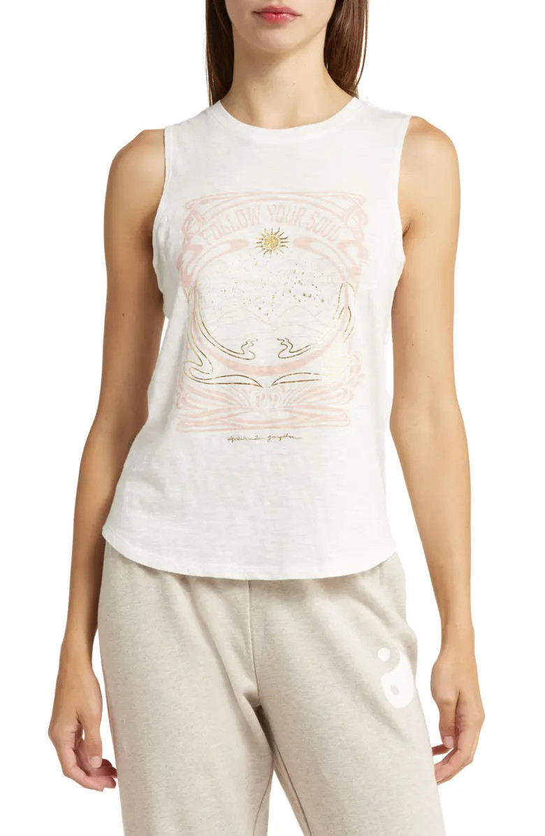 Follow Your Soul Cotton Muscle T-Shirt | Nordstrom