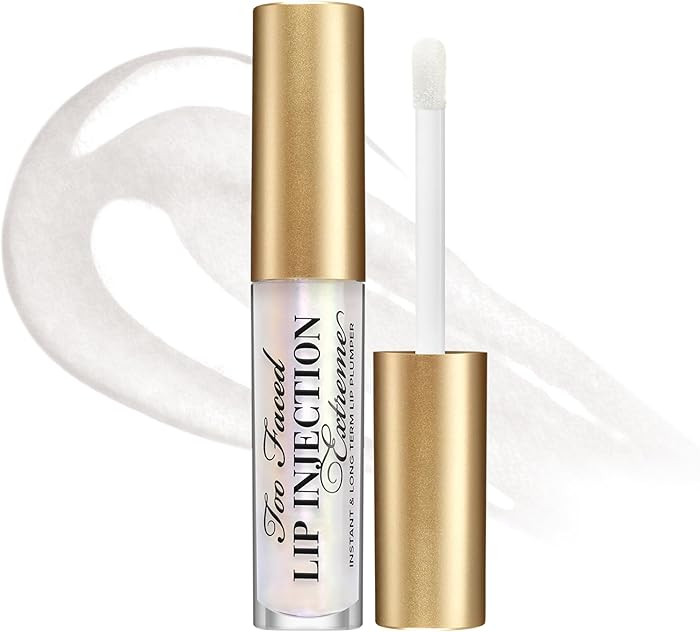 Too Faced Lip Injection Extreme Lip Plumper Gloss | Hydrating, Glossy, & Helps Volume Appear Full... | Amazon (US)