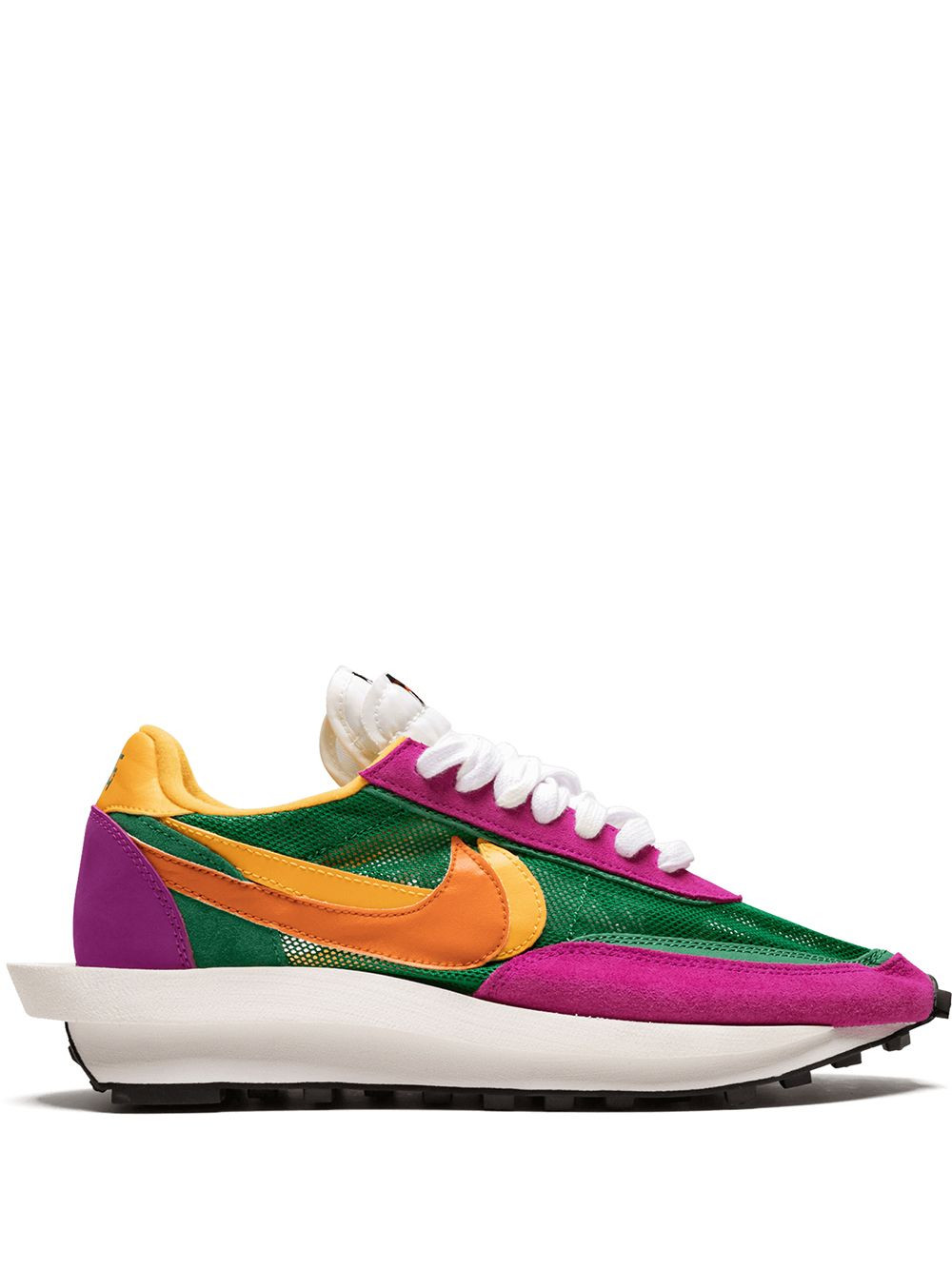 Nike x Sacai LDWaffle "Pine Green" Sneakers | Green | FARFETCH | Farfetch Global