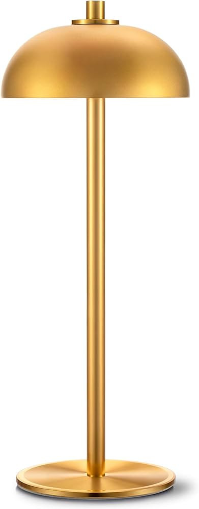 Rechargeable Cordless Table Lamp - 5000mAh Battery Operated Table Light, 3 Color Stepless Dimmabl... | Amazon (US)