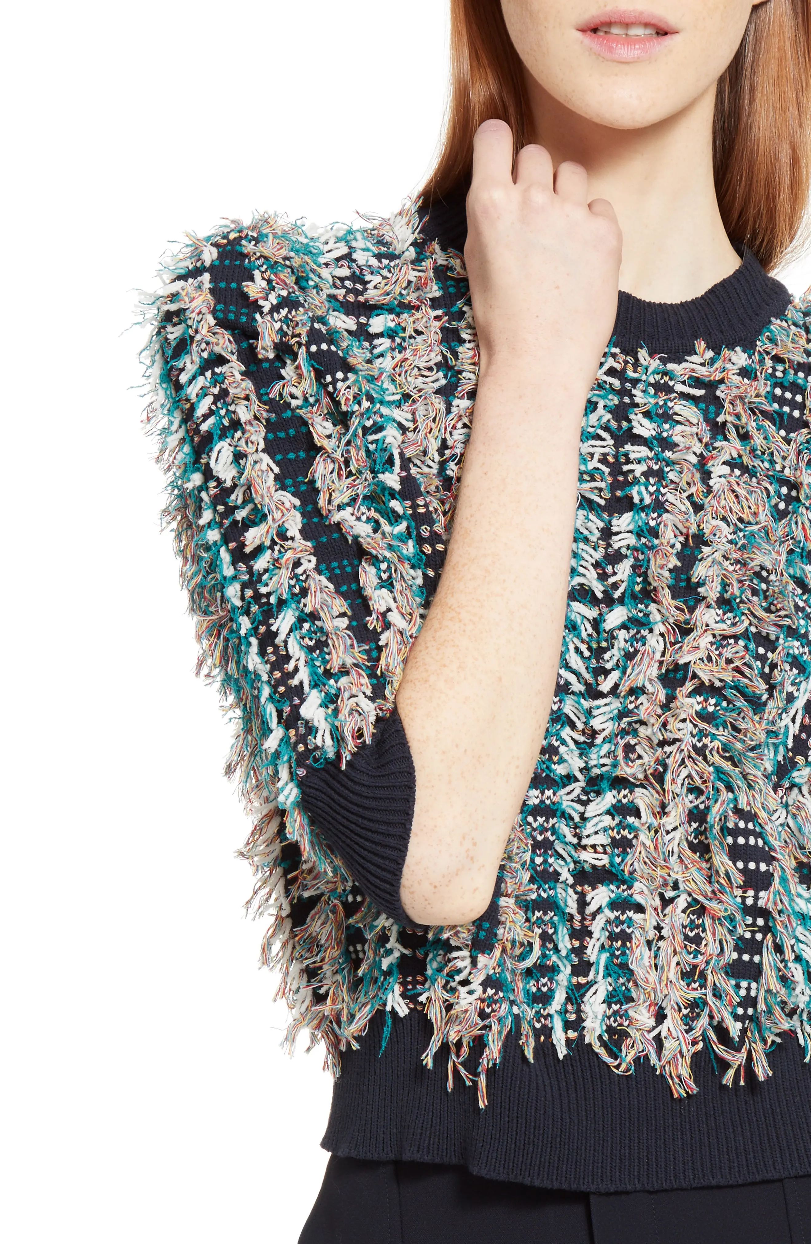 Fringe Knit Sweater | Nordstrom