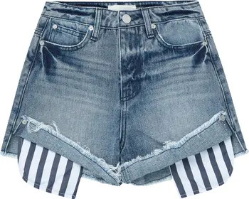 Kids' Fringe Denim Shorts | Nordstrom