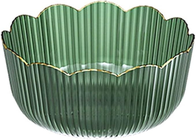 Vilgftyiet Fruit Bowls - Multifunctional Large Capacity Fruit Basin - Transparent Plastic Fruit B... | Amazon (UK)