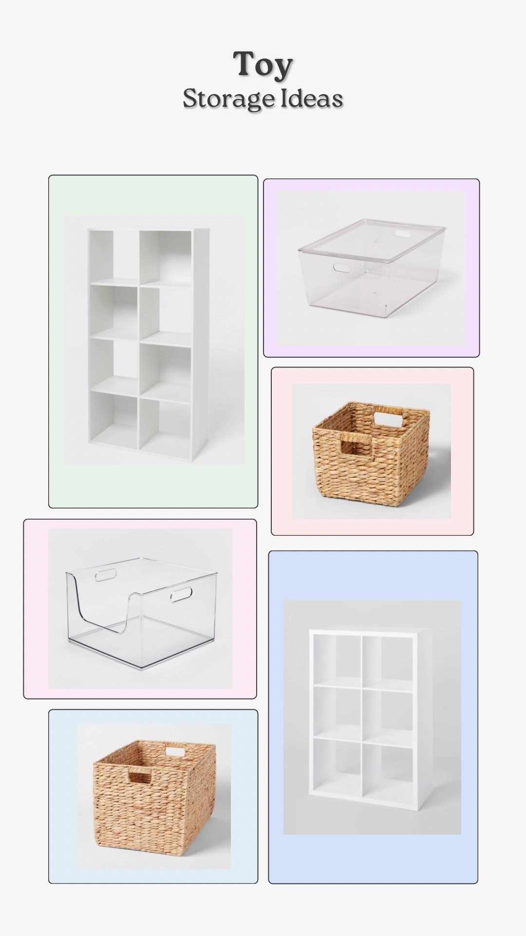 Clean/budget friendly toy storage  

#LTKmomlife #LTKHome #LTKKids