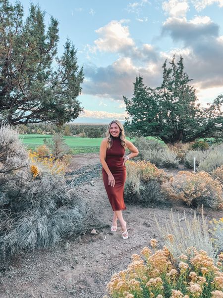 My favorite fall dress! It’s from Vici, super flattering, comfortable and the color is gorgeous in person.

#LTKstyletip #LTKfindsunder100 #LTKover40