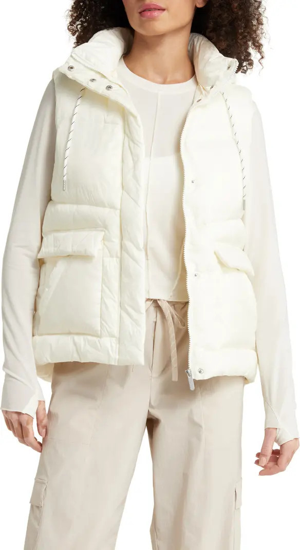Quilted Hooded Cocoon Vest | Nordstrom