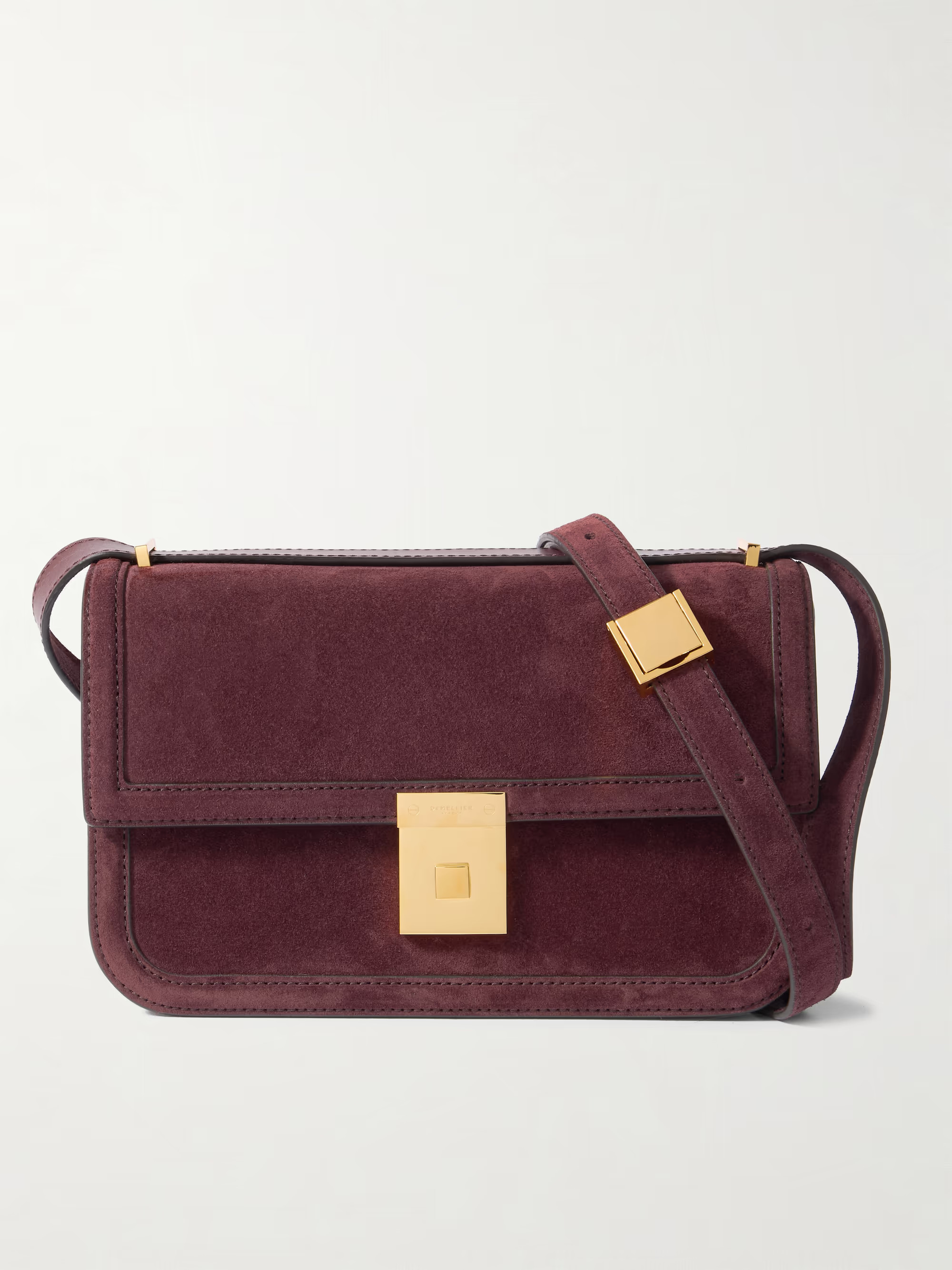 Paris suede shoulder bag | NET-A-PORTER APAC
