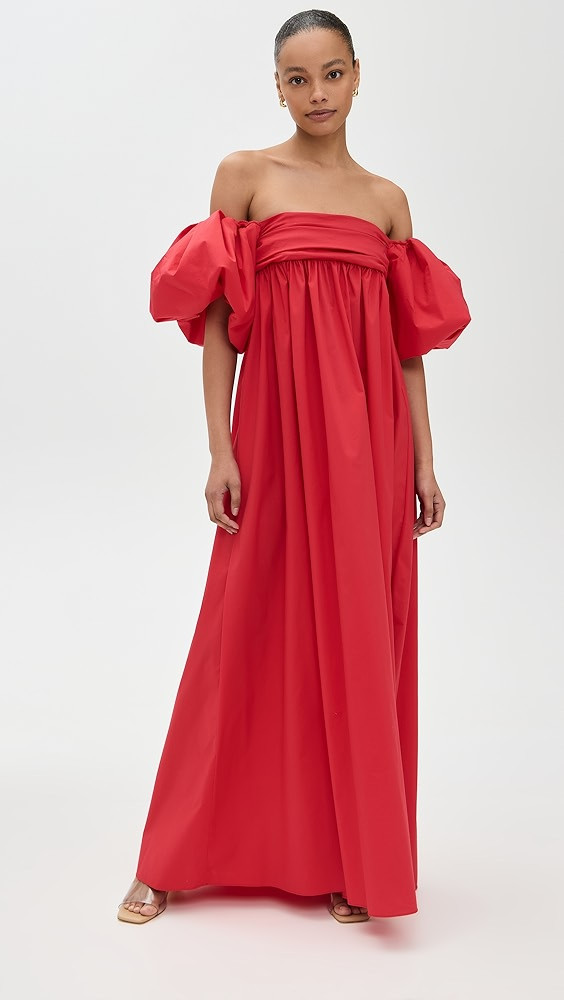 CAROLINE CONSTAS Emilia Ruched Empire Maxi Dress | Shopbop | Shopbop