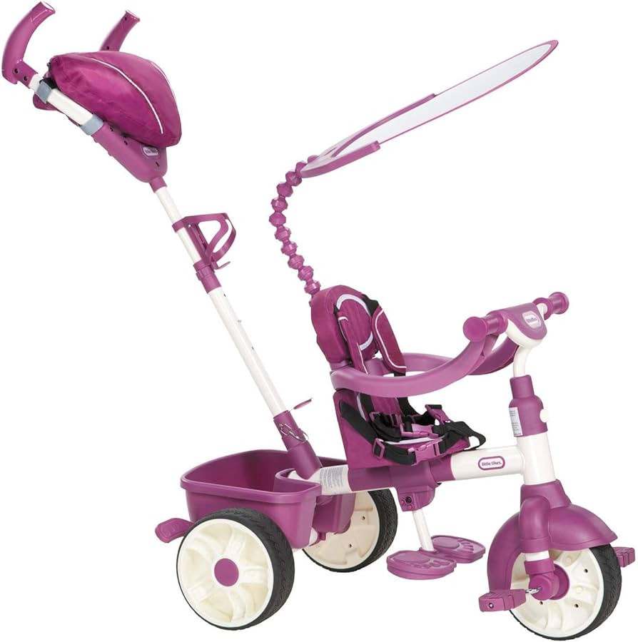 Little Tikes 4-in-1 Trike Ride On, Pink/Purple, Sports Edition , Red | Amazon (US)