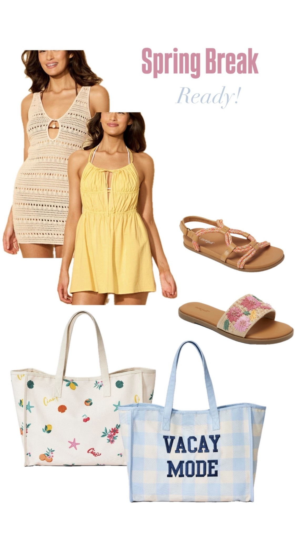 Spring Break Ready!

#LTKSeasonal #LTKmomlife #LTKTravel