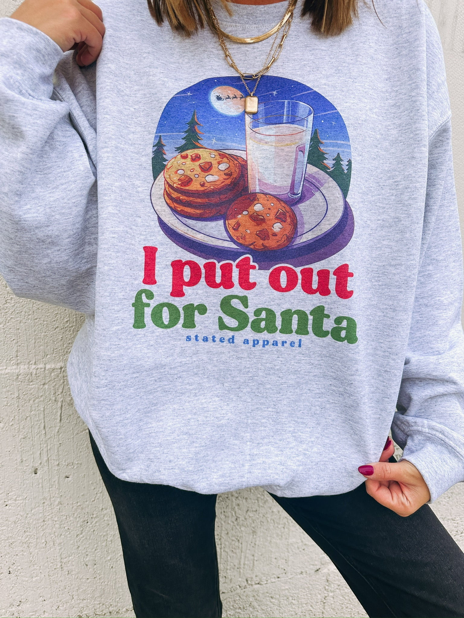 cookies for santa sweatshirt PREORDER | Etta & East