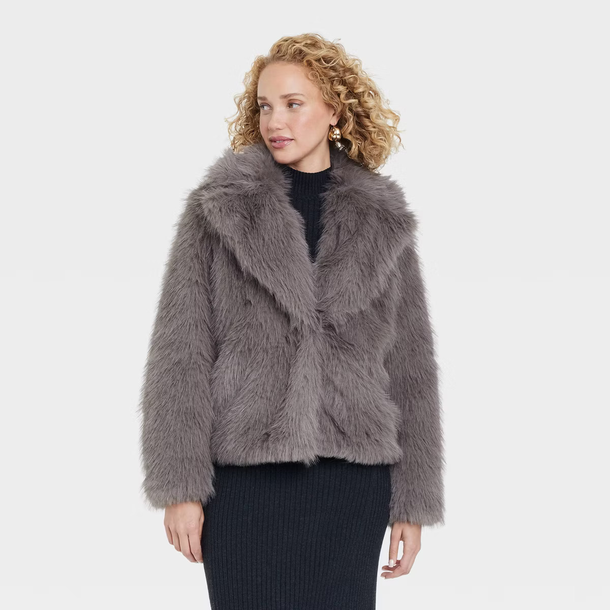 Women's Faux Fur Jacket - A New Day™ | Target