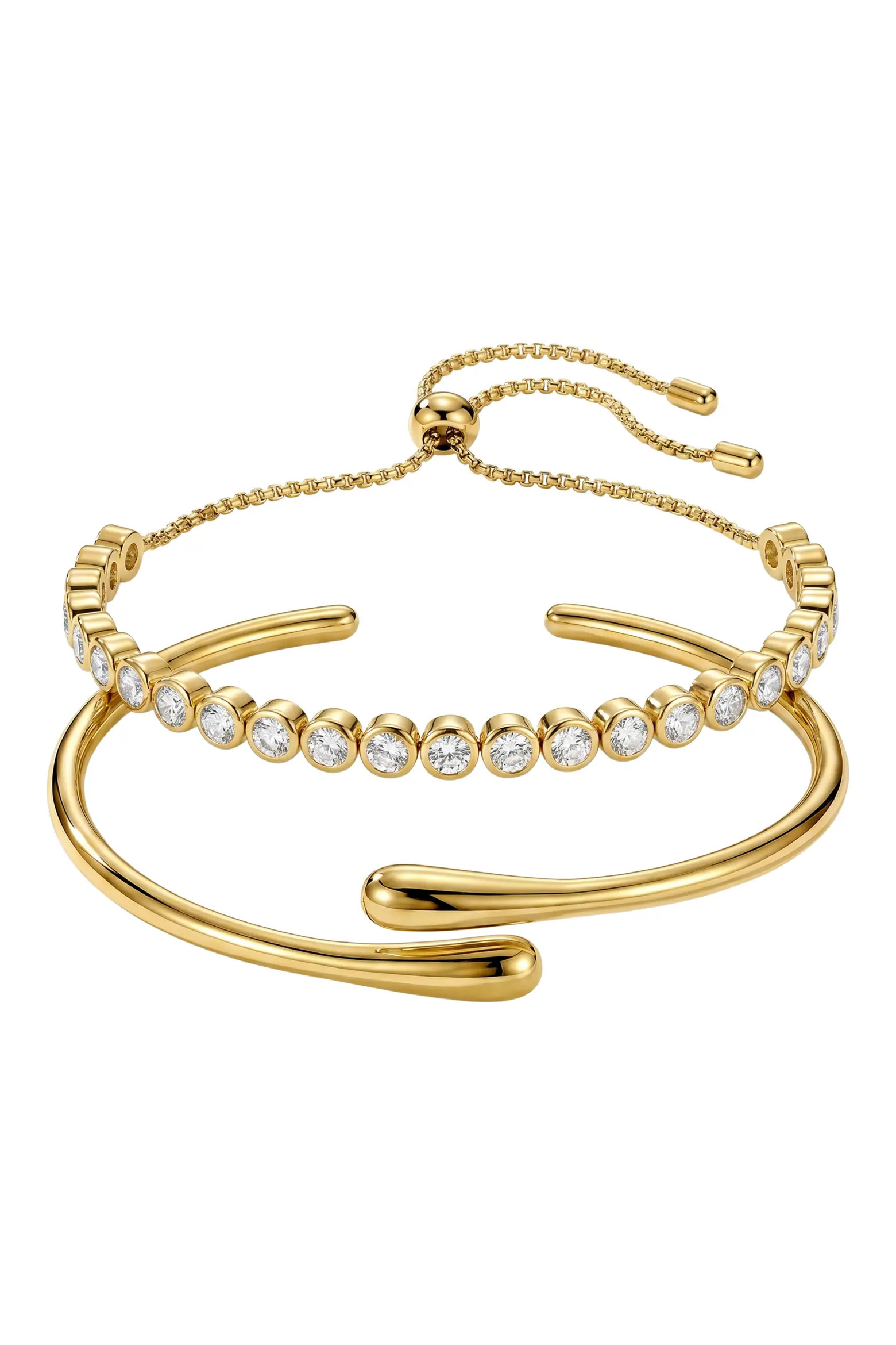 Bezel Tennis Bracelet Set (Women) | Nordstrom | Nordstrom