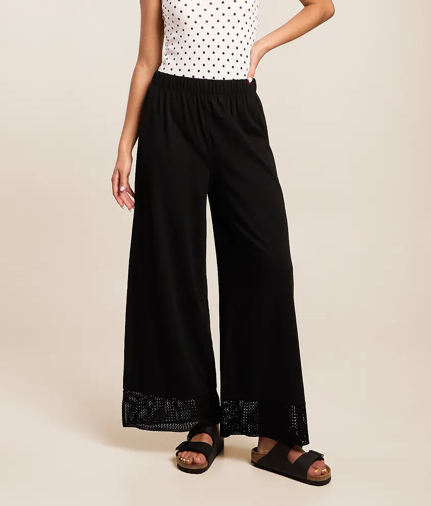 Banyan Cropped Wide Leg Pant | Buckle