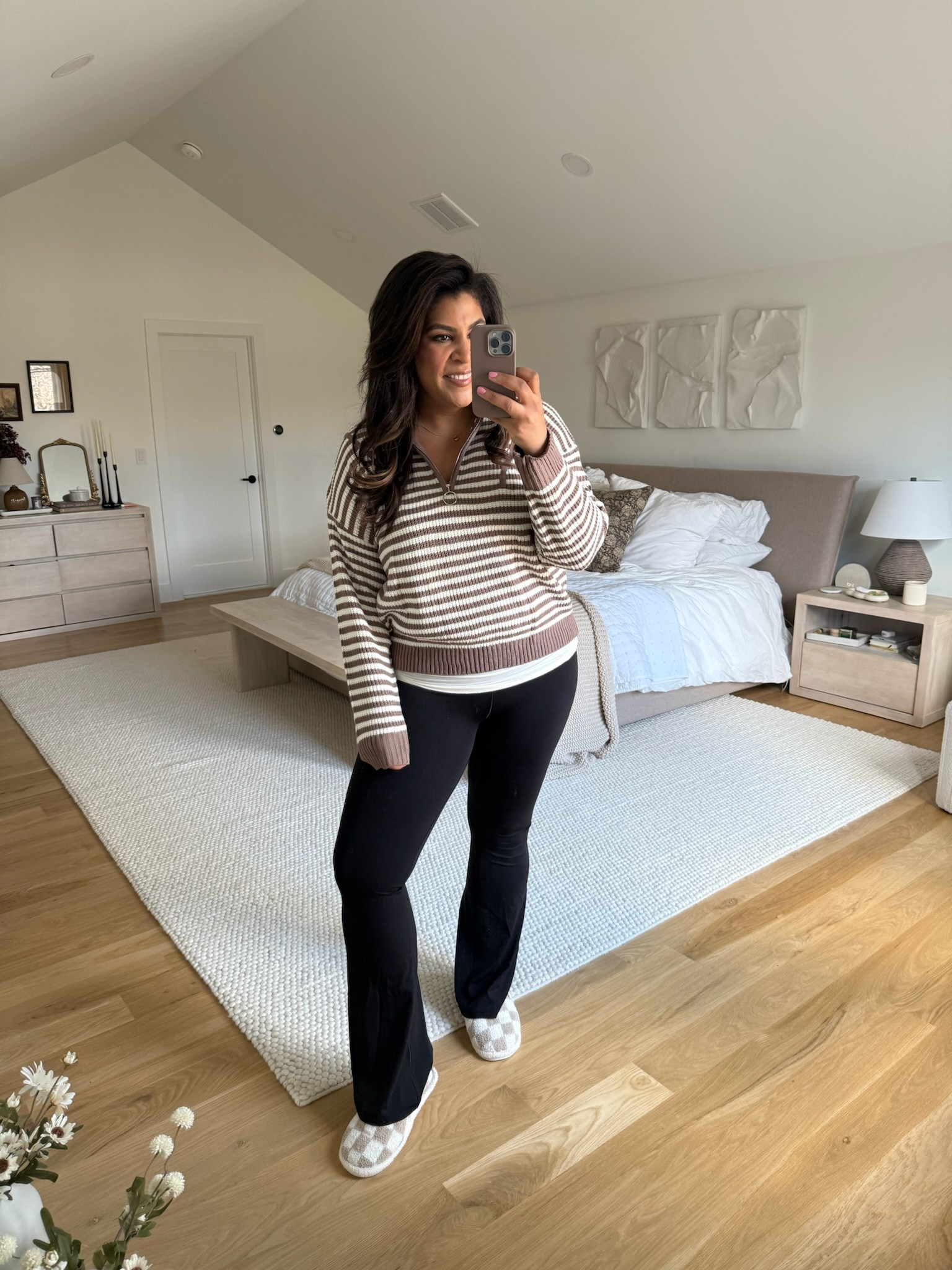 Midsize OOTD - some of my go to items! 🤎 I'm wearing a XL on top, XL in camisole and L on bottom - I'm 5'9" 38D size 12/xl!

#LTKFindsUnder50 #LTKMidsize #LTKMostLoved