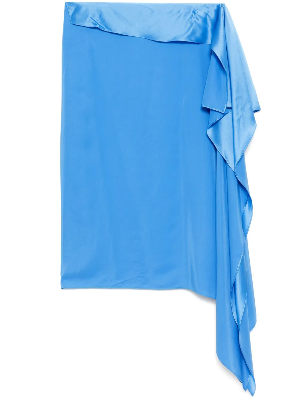 Christopher Esbercrosscut silk skirt | Farfetch Global