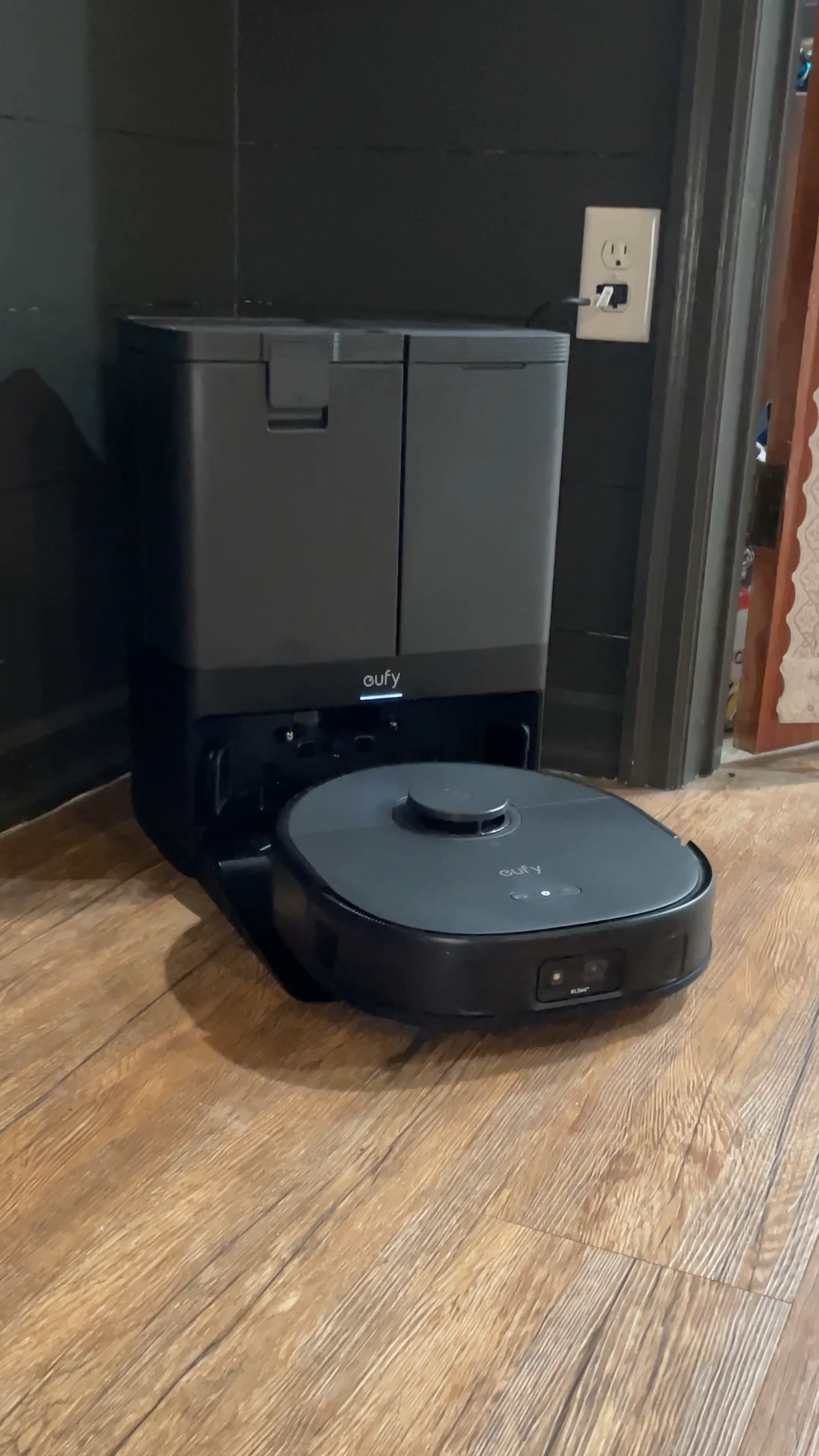 No more manually cleaning your floors! Self cleans-mops-vacuums-cleans mop heads-empties debris

Eufy robot vacuum mop cleaner 

#LTKSaleAlert #LTKHome #LTKCyberWeek