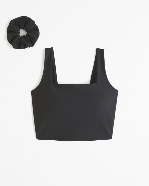 Women's YPB sculptLUX Squareneck Slim Tank | Women's Active | Abercrombie.com | Abercrombie & Fitch (US)