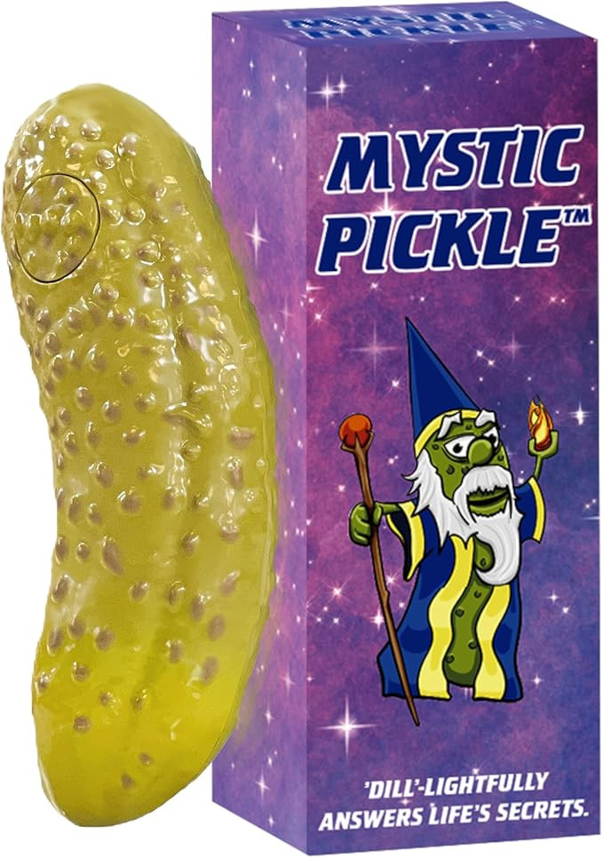 Mystic Pickle - Magic Fortune Teller with +100 Witty Responses - Unveiling The Briny Secrets of T... | Amazon (US)