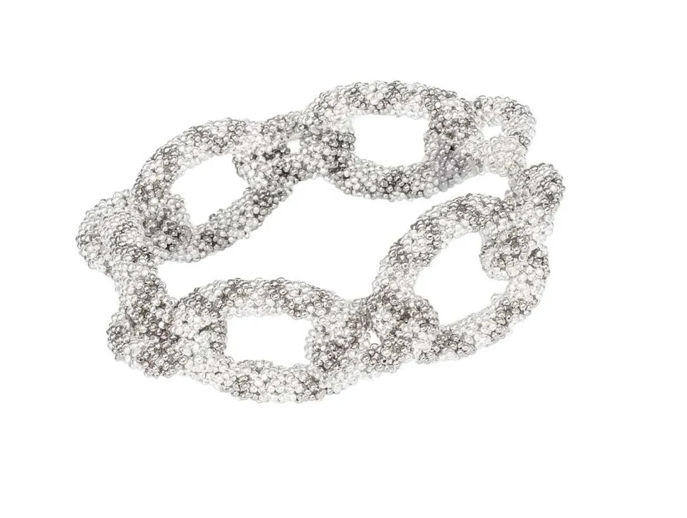 Big Chain Bracelet- Silver/Platinum | Christy Lynn