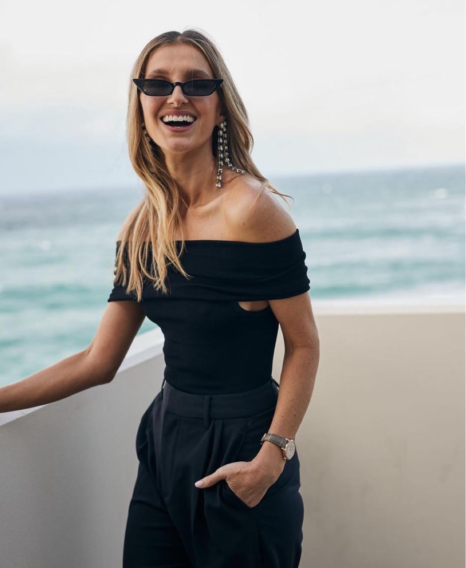 Loving this top! Casual but chic 🖤 Shop the exact off the shoulder top and tailored pants below

#LTKFind #LTKaustralia #LTKstyletip