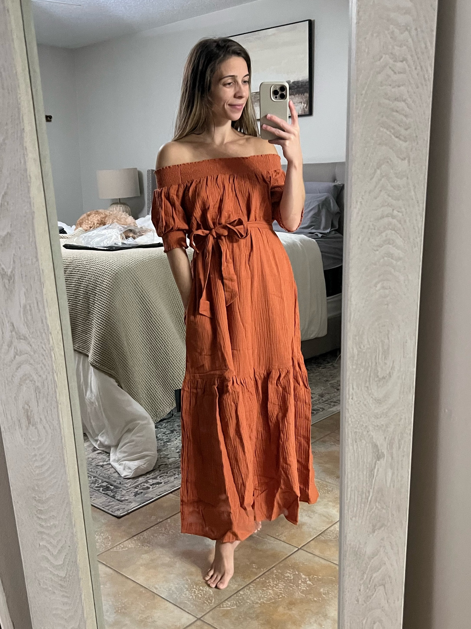 Lulus maxi dress! Perfect for family photos/baby shower/bridal shower/etc. 

#LTKover40 #LTKwedding #LTKfindsunder100