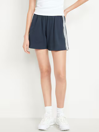 Extra High-Waisted SoComfy Sweat Shorts -- 5-inch inseam | Old Navy (US)