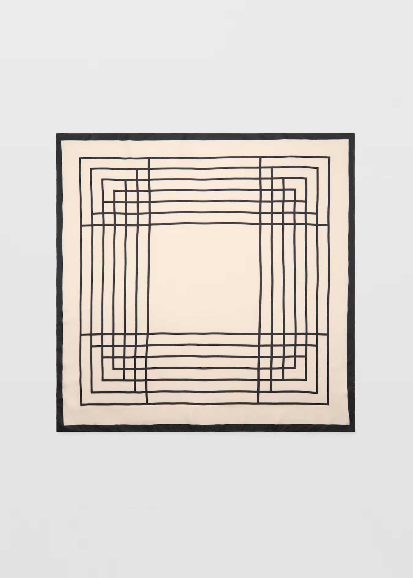 Geometric printed foulard - Women | MANGO United Kingdom | MANGO (UK)