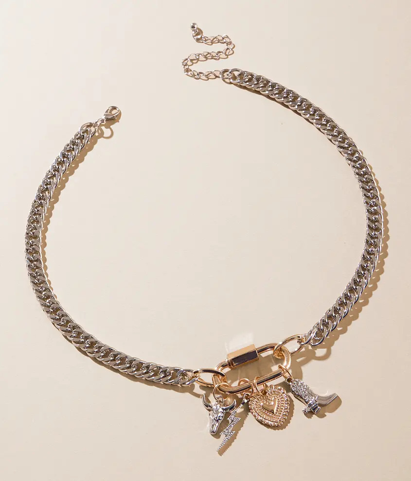 Western Charm Necklace | Buckle