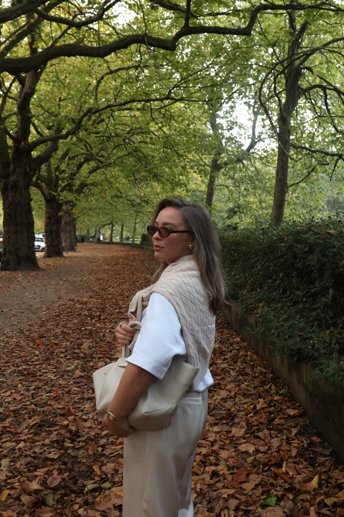 autumn days - probably need more layers rn though! 🥶

I wear my usual size in the satin trousers, they’re the best ever! Can wear them so many ways and they’re so comfy 

#LTKautumn #LTKuk #LTKmidsize