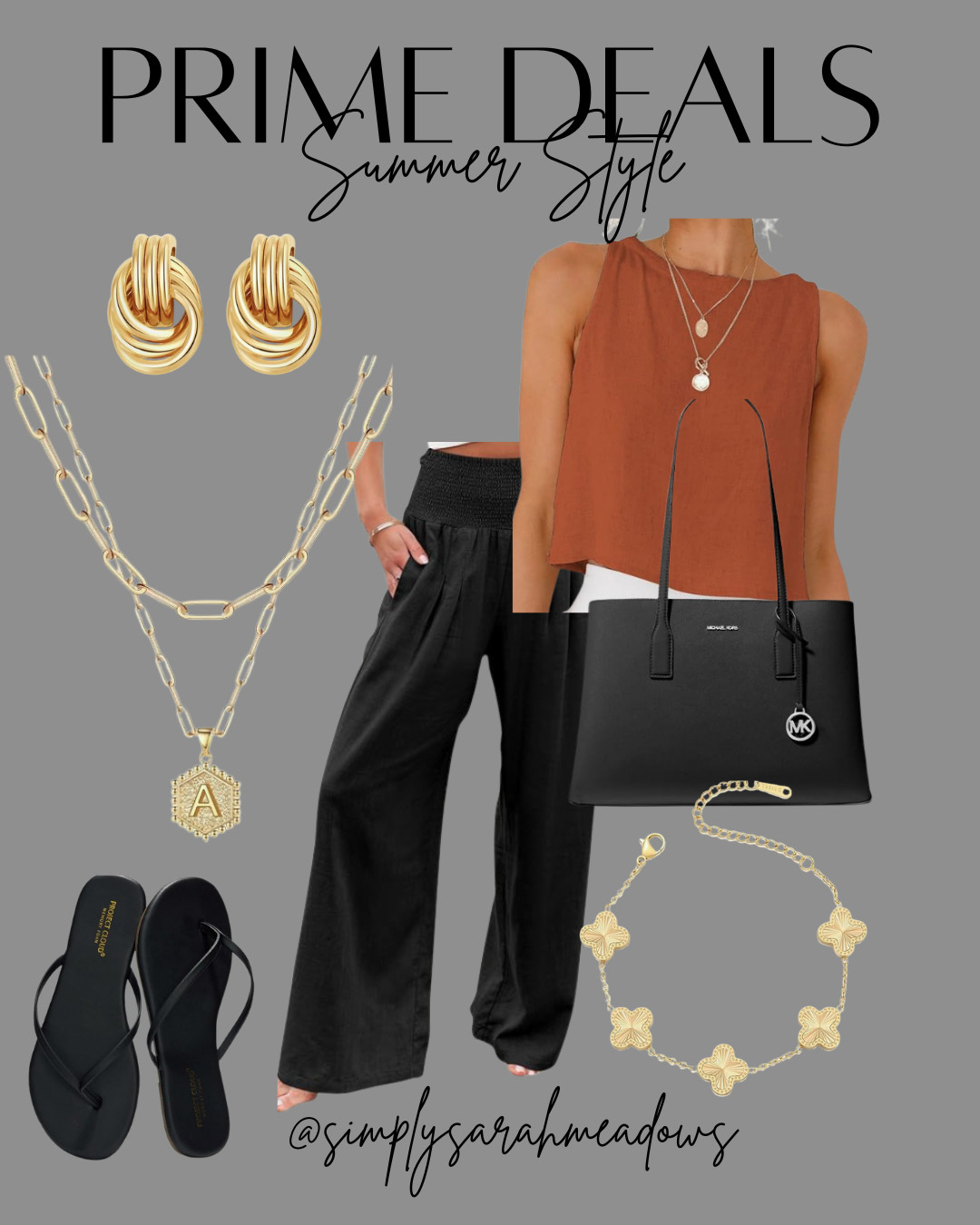 Upgrade your summer wardrobe with these trendy picks! From chic pants to statement jewelry, shop these deals now on my Amazon storefront. @simplysarahmeadows #SummerStyle #AmazonFinds #PrimeDayDeals #LTKSaleAlert #MomStyle #TrendingNow #DateNight  

 