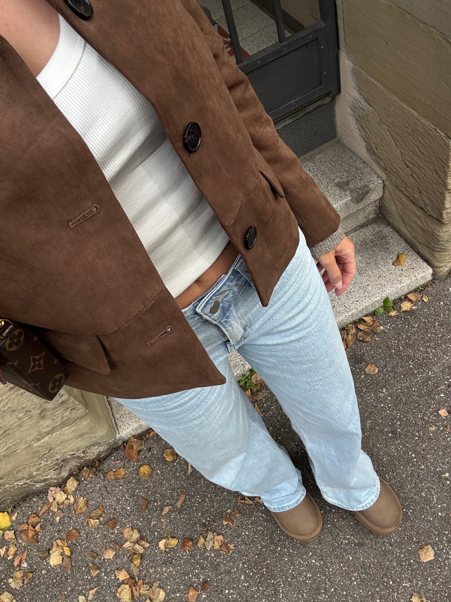 In love with suede jackets 🤎 

#LTKSeasonal