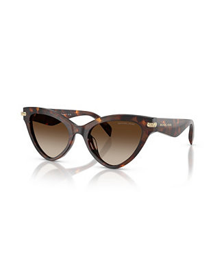 Michael Kors Women's Cat Eye Roanoke Sunglasses, MK2259U - Macy's | Macy's