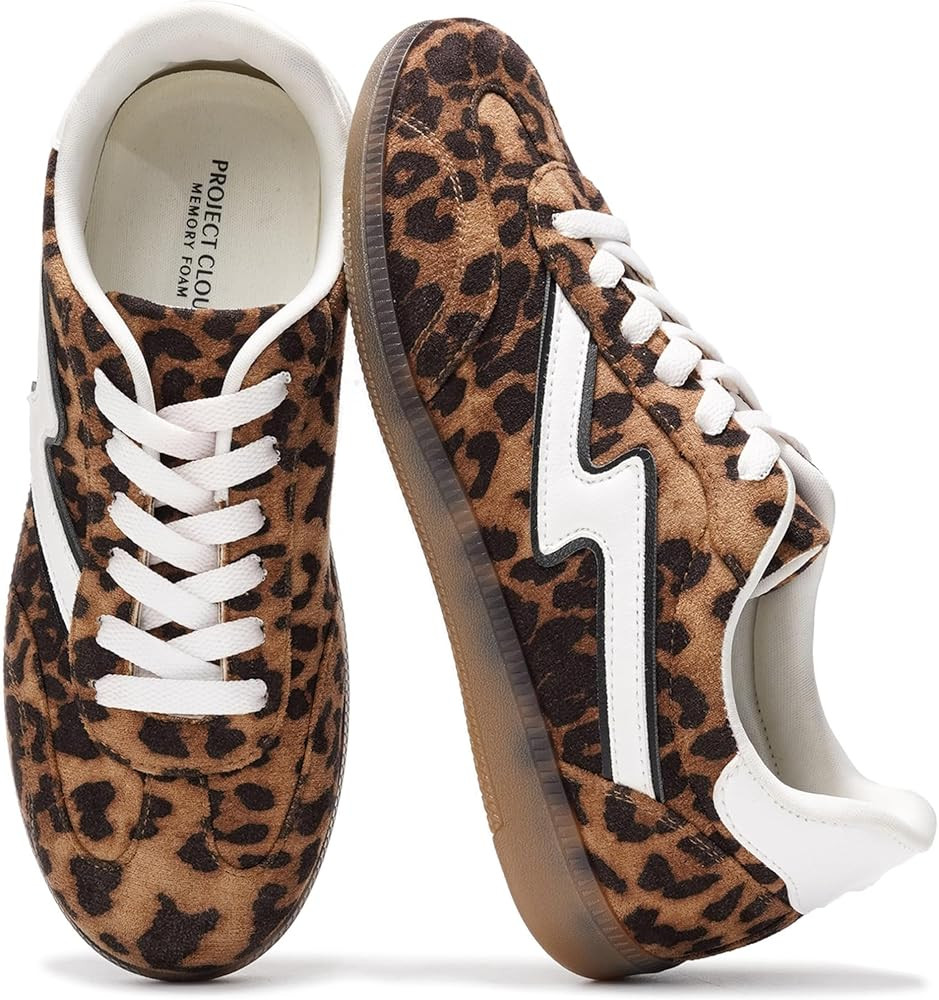 Project Cloud Sneakers for Women - Lace-up Shoes for Women Trendy Women Sneakers, Memory Foam Wom... | Amazon (US)